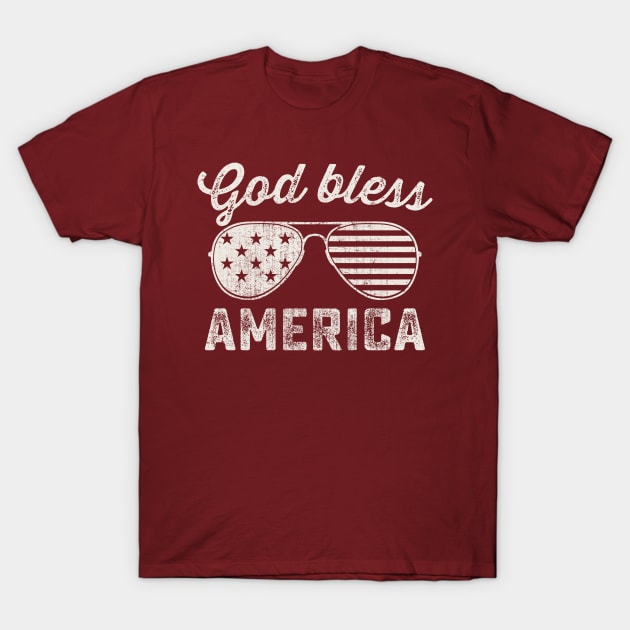 God Bless America T-Shirt by Designkix